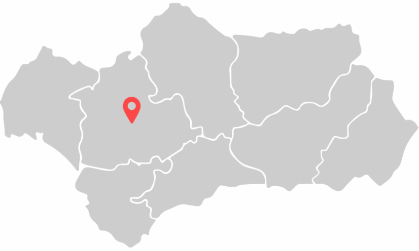 Mapa proyecto obras seguridad publica andalucia